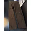 Pantalones de Trabajo de Color Café Estilo Nuevo Verano 2026 para Hombre, Pantalones Rectos Ajustados, Pantalones Casuales Geniales para Hombre Estilo Americano