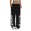 Pantalones rectos versátiles y fluidos, pantalones casuales urbanos para exteriores, pantalones deportivos, pantalones de chándal duraderos para el trabajo, pantalones largos casuales holgados
