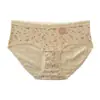 Ropa Interior de Algodón Puro Floral Dulce para Mujer, Calzones de Algodón Sin Costuras de Cintura Media para Niñas
