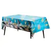 Decoraciones para Fiestas de Festival Montaje de Mesa Mantel de Plástico Desechable Impermeable Bolsas para Envolver Regalos Serpentinas de Papel Banderines de Cola de Golondrina