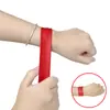 Pulseras de Silicona de Color Sólido para Niños, Pulseras que se Enrollan Solas con Estampado de Patrones Creativos, Pulseras de Silicona de Regalo