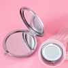 Pegamento Crema DIY Espejo de Maquillaje de Dibujos Animados Espejo Portátil Paquete de Material Hecho a Mano Espejo Pequeño Portátil Corazón de Chica Ins