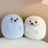 Pelúcia de foca macia de desenho animado, boneca, foca de aquário, leão-marinho de pelúcia, boneca de pano calmante para crianças