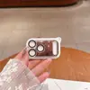 Areia Flutuante com Glitter Criativo Aplicável ao Apple 18promax Filme para Lente HD iPhone 17pro À Prova de Arranhões À Prova de Explosão