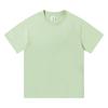 Camiseta de Algodón Líquido de Amoníaco Antibacteriano de 210g, Color Sólido, Manga Corta, Cuello Redondo, Estilo de Hombros Ligeramente Caídos, Top Unisex, Refrescante, Casual, Versátil