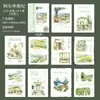 Día Hermoso Viaje Tranquilo Serie Paisajes Acuarela Material Papel Sueño Hawaiano 6 20 Decoración de Paisaje