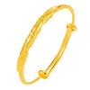 Pulsera de Filigrana Vacía Tallada a Mano, Pulsera Zuiyin de Moda y Popular, Pulsera de Flores Florecientes y Riqueza