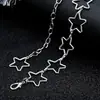 Joias Corporais Minimalistas Estilo Europeu e Americano Vazado Moda Tendência Moda Transfronteiriça Garota Picante Estrela Corrente Metálica Doce Cool Acessórios Corrente de Cintura