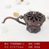 Novo Bule de Liga de Cobre Estilo Chinês Cinco Bênçãos Cuia Leque Incensário Boshan Pequenas Pastilhas de Incenso Nuvem Auspiciosa Madeira de Agar Madeira de Sândalo