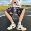 Pantalones Cortos Estampado Digital, Peso Pesado Verano 2026 Nuevo Estilo Delgado para Hombre de Moda Ajustados para Mujer Pantalones de Cinco Puntos de Nicho