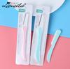 Lmltop Pequeña Hoja para Recortar Cejas, Hoja de Acero Inoxidable para Dar Forma a las Cejas, Herramienta para Recortar Cejas A0250