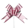 50 # Lazo Grande Perlado Flor Decorativa Atada a Mano para Coche de Boda, Regalo Navideño, Cinta para Empaque de Flores