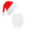 Barba de Papá Noel Artificial Falsa Barba Blanca Accesorios 2026 Suministros de Decoración Navideña Transfronteriza Halloween
