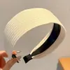 Diadema de Borde Ancho para Otoño e Invierno Estilo Coreano para Mujer Diadema Alta para la Parte Superior de la Cabeza Hace que la Cara Parezca Más Pequeña Sensación de Alta Calidad Pinza para el Cabello Accesorios para el Cabello Antideslizante Pinza para el Cabello Goma para el Cabello