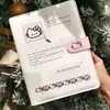 Álbum de Fotos de Folhas Soltas A5 Pochacco em Couro PU Porta-Cartões Pequeno de Desenho Animado de Alto Valor Fechamento Magnético Álbum de Armazenamento para Estudantes