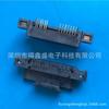 Conector de disco duro de doble fila de 90 grados, conector macho y hembra SATA6+7p 7+6p 13p