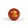 Entrega Directa de Fábrica Fuente Ágata Roja Natural Doce Signos del Zodiaco Estampado en Caliente Grabado Cuentas Sueltas Accesorios para Joyería Cuentas de Ágata