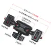 Soporte de Extensión de Interfaz de Brazo Mágico con Cabezal de Bola de 17.5 mm Venta al por Mayor Accesorios de Interfaz de Clip para Teléfono Giratorio de 360 Grados