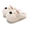Pantuflas de Algodón para Hombre y Mujer con Cachorro West Highland White Terrier 2026 Lindas para Pareja Antideslizantes Sensación de "Pisar Caca" Zapatos Peludos para el Hogar Invierno