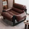 26 Novos Modelos de Poltronas Individuais, Poltronas Preguiçosas Confortáveis e de Lazer, Estilo Retro Italiano, Poltronas de Varanda de Luxo Leve, Cadeiras de Lounge