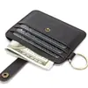 Cartera Estuche para Tarjetas de Crédito de Piel de Vaca Genuina Casual para Hombre Delgado Pequeño para Tarjetas de Transporte Público Portatarjetas de Autobús Cartera Al por Mayor