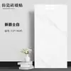 Hogar Autoadhesivo Impermeable a Prueba de Humedad Imitación Azulejo Pegatina de Pared Respaldo de Papel de Aluminio Espesado Papel Tapiz Decoración de Pared Pegatinas para Mejoras del Hogar Personalizado