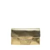 Bolsa Clutch Envelope Feminina Casual de Grande Capacidade Estilo Coreano para Comércio Exterior 2026 Personalizada com Textura Refinada para Eventos Noturnos