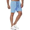 Explosiones de Verano 2025 Pantalones Cortos de Playa de Color Sólido de Cinco Puntos de Secado Rápido de Combinación Versátil para Hombre Pantalones Cortos Deportivos para Fitness 13 Colores Hombre