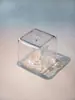 Novo brinquedo de apertar moldável transparente de retorno lento para alívio do estresse, pequeno brinquedo criativo para crianças