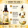KineShineX Atractante de Abejas 30ML Colmena Atractante de Abejas en Spray Adecuado para Granjas de Abejas y Jardines al Aire Libre Herramientas de Apicultura