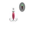 Anzuelo Pulpo Anzuelo Pulpo luminoso ocho garras par de anzuelos acero inoxidable anzuelo suave fluorescente ocho garras anzuelo de ancla pequeño anzuelo para calamar anzuelo para tubo de soplido