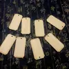 Etiquetas pequeñas de bambú en blanco para adornos, bolsas de bambú, cajas de regalo, cestas de flores, etiquetas, joyas, logotipos personalizados, letras láser