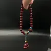 Pulsera de Calabaza Fu Lu de Cinabrio de Mineral Crudo Bajo Contenido Arena Oro Morado Regalo para Mujer 2025 Nuevo Estilo Joyería Pulsera al por Mayor