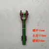 Gancho de bloqueo de puerta trasera de volquete, gancho de remolque, gancho de cadena automático telescópico, tornillo de ajuste de gancho, accesorios
