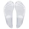 Chanclas con clip para pies, autoadhesivas, con clip, plantilla para sandalia, soporte para el arco del pie, suela suave, antideslizante, con amortiguación de impactos.
