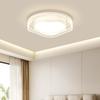 [selección estricta] lámpara de techo de viento cremoso moderna simple nueva de espectro completo protección ocular lámpara de techo paquete para toda la casa