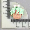 Oso Pequeño Pegamento de Crema Casero DIY Hecho a Mano Dibujos Animados Accesorios de Resina Serie Estilo Pastoral Material para Tocado Parche para Pasador