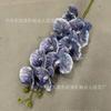 Exportación al por mayor Fábrica transfronteriza Nuevo Película con tacto de impresión 3D Flores artificiales 9 Cabezas Phalaenopsis simulado