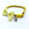 Nuevo Collar para Gato Estilo Princesa Ins con Lazo y Campana Antiahogo Ajustable para Mascotas Gato Collar de Flores Frescas