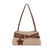 Bolsa de Mão com Textura Simples Moda Estilo Coreano Bolsa Quadrada Pequena Bolsa Feminina 2026 Novo Design de Nicho Coreano Bolsa de Ombro