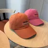 Gorra de Béisbol de Estilo Coreano de Primavera de Alta Calidad con Letras para Mujer con Circunferencia de Cabeza Grande, Sombrero Versátil de Calle con Protección Solar