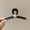 Elegante Pinza para el Cabello con Lazo Estilo Nuevo 2026 para Mujer, Cabello Semirecogido, Pinza de Garra para la Parte Posterior de la Cabeza para Cabello Fino, Sensación de Alta Gama, Pinza de Tiburón