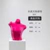 Mannequin de lingerie de veludo, suporte de exibição de meio corpo para sutiãs push-up, manequim de vitrine de loja de roupas, adereços de lingerie