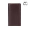 Cartera Larga para Hombre de Cuero Genuino Cuero Cera de Aceite Vintage Cartera Larga Capa Superior Cuero Vacuno Doble Capacidad Monedero Venta al por Mayor