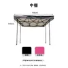 Tablero de Mesa Grande para Carritos de Camping, Adecuado para Puestos al Aire Libre, con Parasol, Gran Capacidad, Carrito Plegable y Portátil