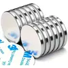 Venta Directa de Fábrica Magnética Fuerte Imanes Redondos para Refrigerador N35 Imanes Potentes 20*2 Imanes de Neodimio Hierro Boro Niquelados en Varias Especificaciones