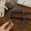 Diadema de Pelo de Cuero Sintético PU Estilo Nuevo Coreano 2026, Accesorio para el Cabello Diadema Dentada Estilo Chic de Moda