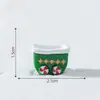 Micro-Paisaje Creativo Tren de Navidad, Muñeco de Nieve, Lindos Animalitos, Escena de Nieve Accesorios de Decoración DIY, Adornos Pequeños