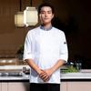 Otoño e Invierno ropa de trabajo de chef de alta calidad para hombre y mujer hotel restaurante comedor cocina manga larga horneado de pasteles restaurante chef