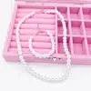 Colar Pulseira de Pérolas Brilhantes Pai-Filho Venda Quente Transfronteiriça Joias de Combinação para Roupas de Menina Princesa Criança Adulto